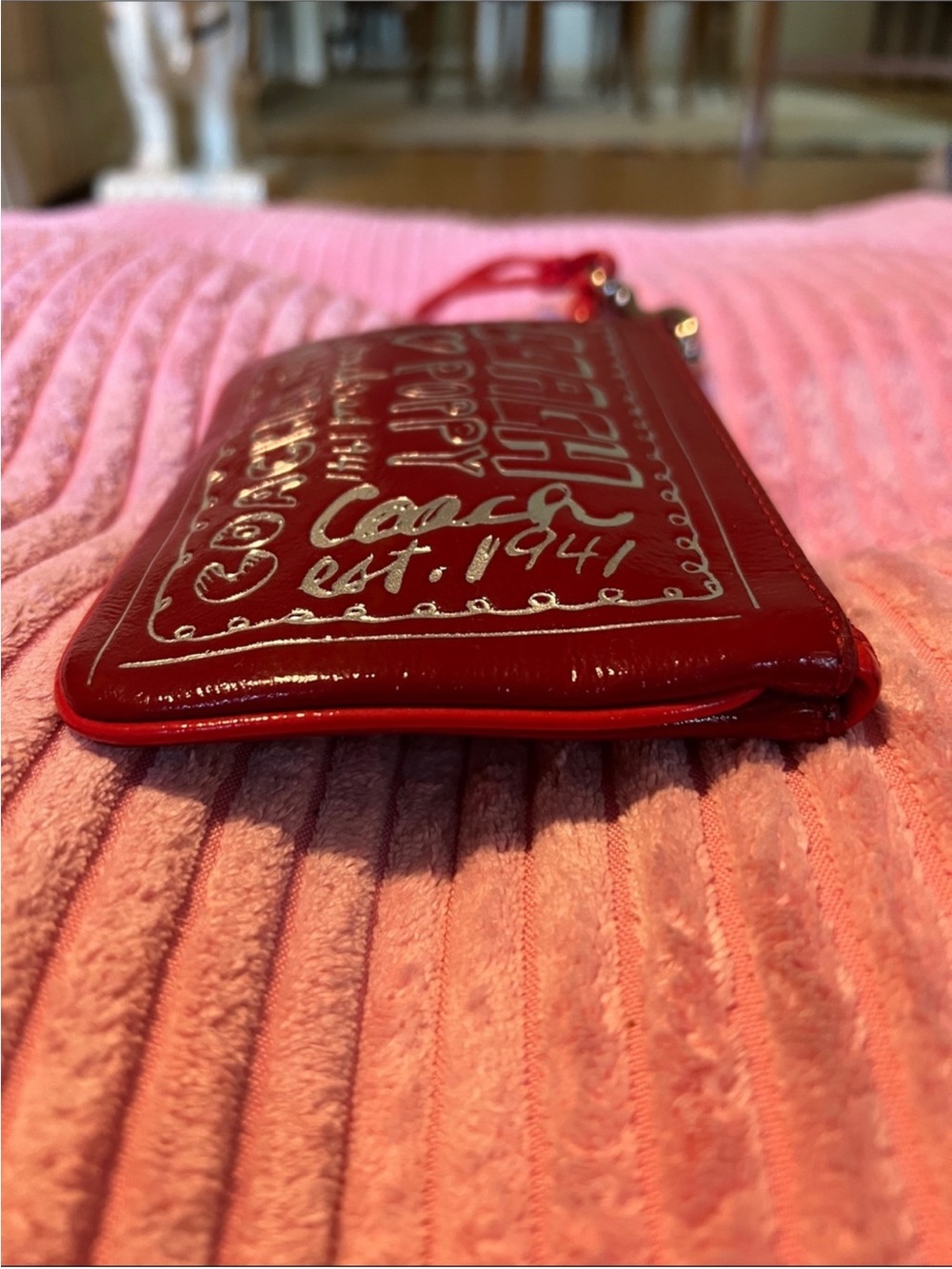 Coach Poppy Wristlet-NWOT - Picture 5 of 12